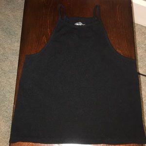 Cropped halter Top